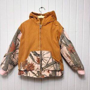 Outdoor Habitat Kids Camouflage Hooded‎ Jacket size 5T